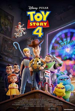 Toy Story 4 Characters Standing Together