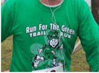 Run for the Green race shirt
