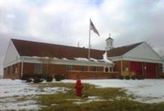 Station 56 on a snowy day